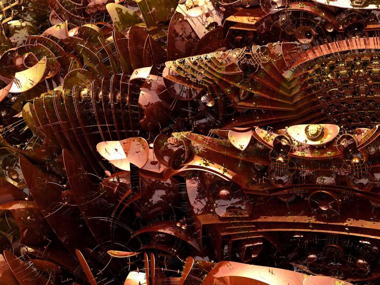 Samurai fractal armor